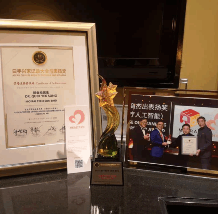 ASEAN Chinese Outstanding Entrepreneur Award (Medical AI), 2022
